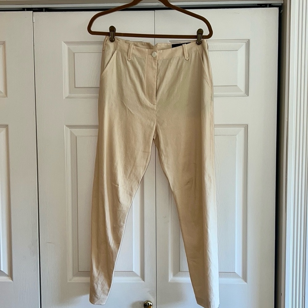 Rag and Bone Demi Linen Khaki Pant